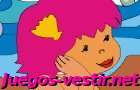 colorear a la sirena