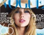 Taylor Portada de Vogue America