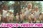 Juego Bebes patinando