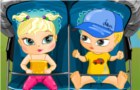 Juego Dos Preciosos Bebes